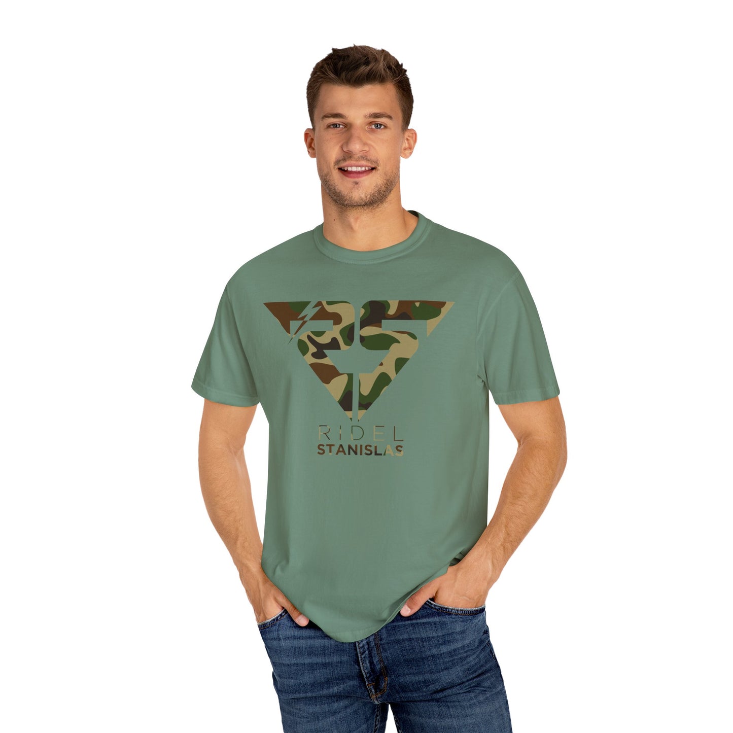 RSM Camo Unisex Garment-Dyed T-shirt